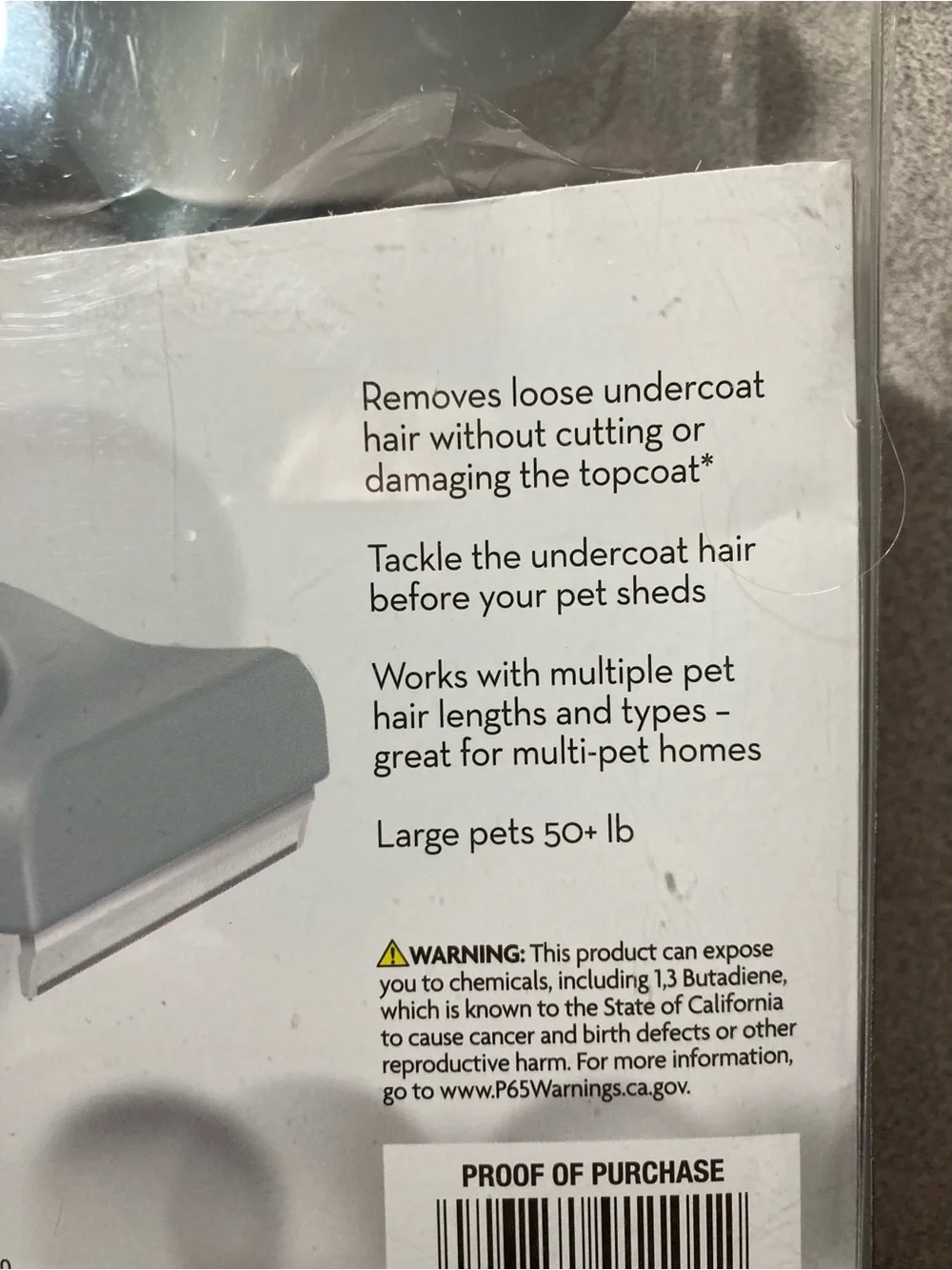 Perfect Coat Professional Deshedder For Large Pets NWT